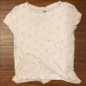 old navy pineapple shirt